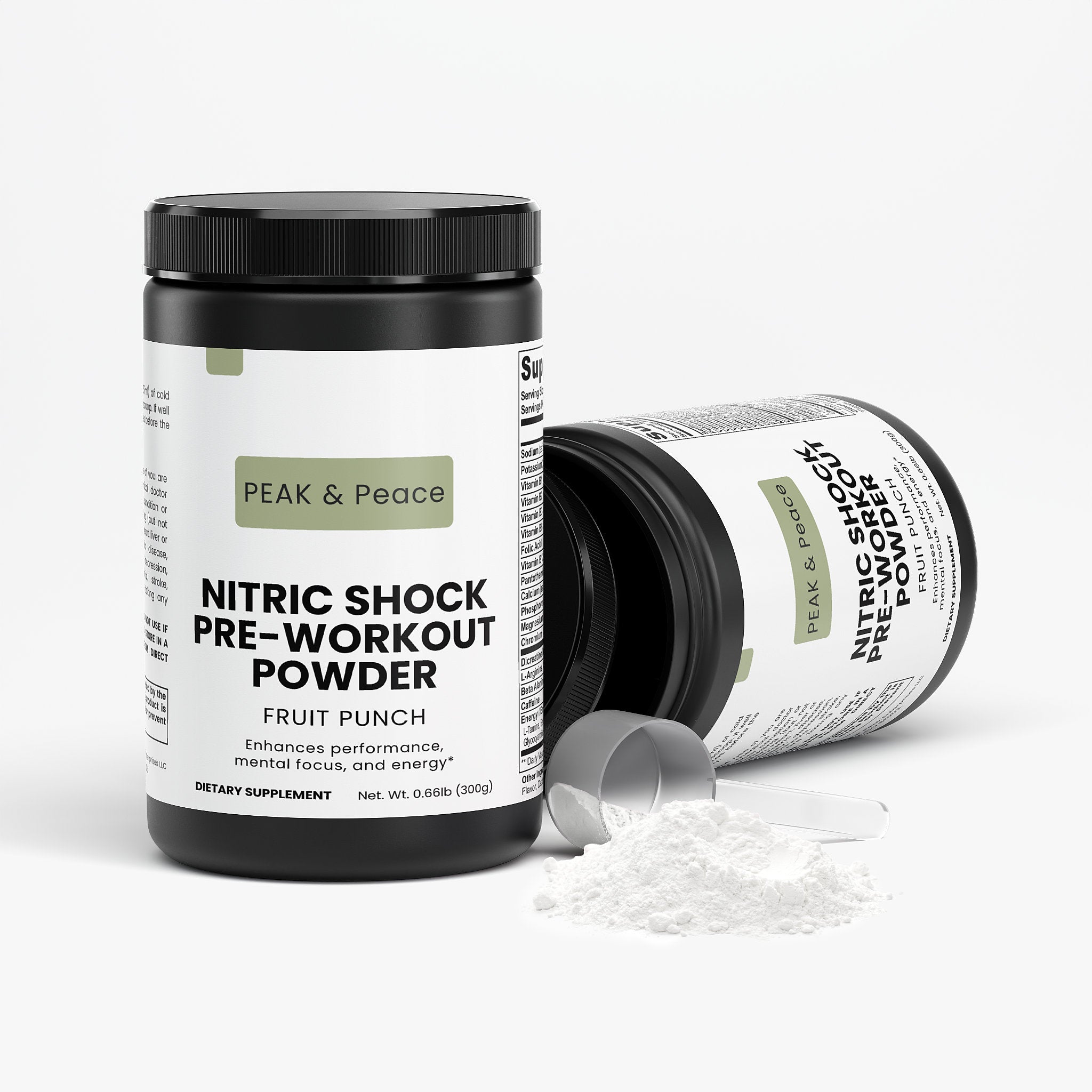 Nitric Shock Pre-Workout Powder (Fruit Punch)