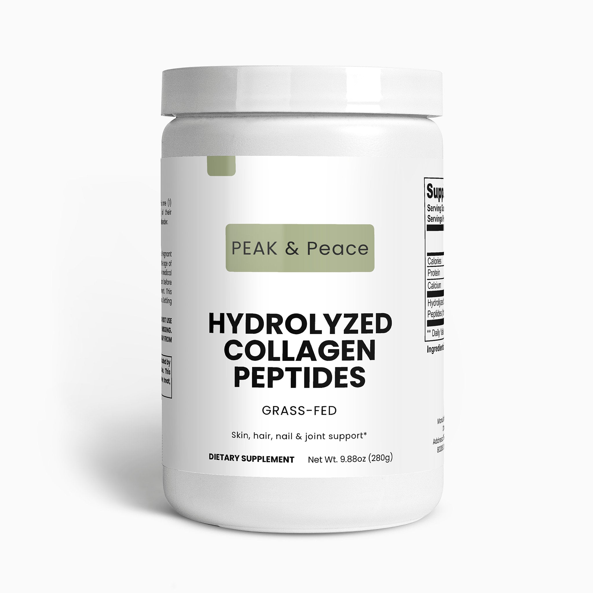 Grass-Fed Hydrolyzed Collagen Peptides